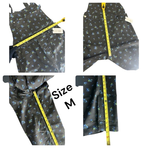 WeWoreWhat Women's Slouchy Slit Overalls In Watercolor
Ditsy Jumpsuit - Picture 11 of 12